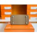 Hermes Birkin Togo CK18 Etoupe Grey Silver Hardware 25cm Full Handmade
