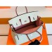 Hermes Birkin Togo & Swift Pearl grey & 3Q Pink Silver Hardware 25cm Full Handmade