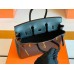 Hermes Birkin Box Leather Black Gold Hardware 25cm Full Handmade