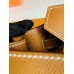 Hermes Birkin Epsom Golden Brown Silver Hardware 25cm Full Handmade