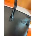 Hermes Birkin Box so Black Silver Hardware 40cm Full Handmade