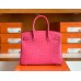Hermes Birkin Ostrich 5J Rose Pink Gold Hardware 30cm Full Handmade