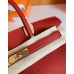 Hermes Birkin Togo D5 Coral red Gold Hardware 30cm Full Handmade