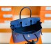Hermes Birkin Togo M3 ink Blue Gold Hardware 30cm Full Handmade
