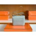 Hermes Constance Matte Alligator crocodile Pearl grey Silver Hardware 18cm Full Handmade