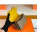 Hermes Constance Epsom Etoupe & Amber yellow Gold Hardware 18cm Full Handmade