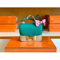 Hermes Constance Epsom U1 Verona green Gold Hardware 18cm Full Handmade