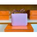 Hermes Constance Epsom Leather mallow purple Silver Hardware 24cm Full Handmade