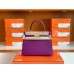 Hermes Kelly Epsom p9 actiniae purple Gold Hardware 25cm Full Handmade